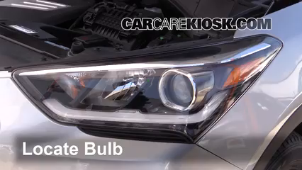 2017 Hyundai Santa Fe SE 3.3L V6 Lights Daytime Running Light (replace bulb)